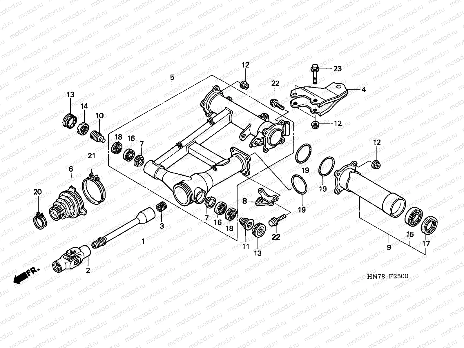 F-25 SWINGARM