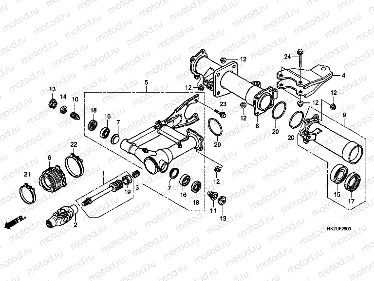 F-25 SWINGARM