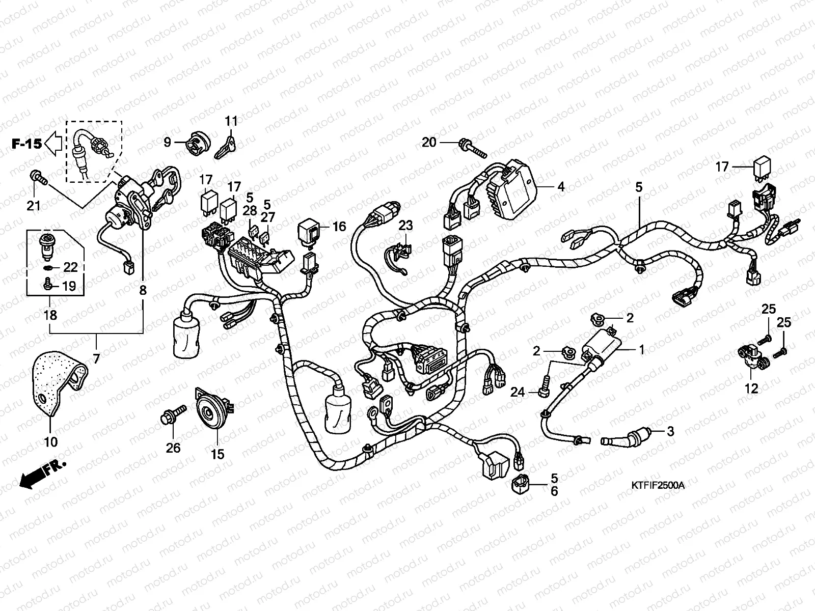 F-25 WIRE HARNESS