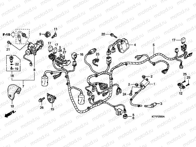F-25 WIRING HARNESS