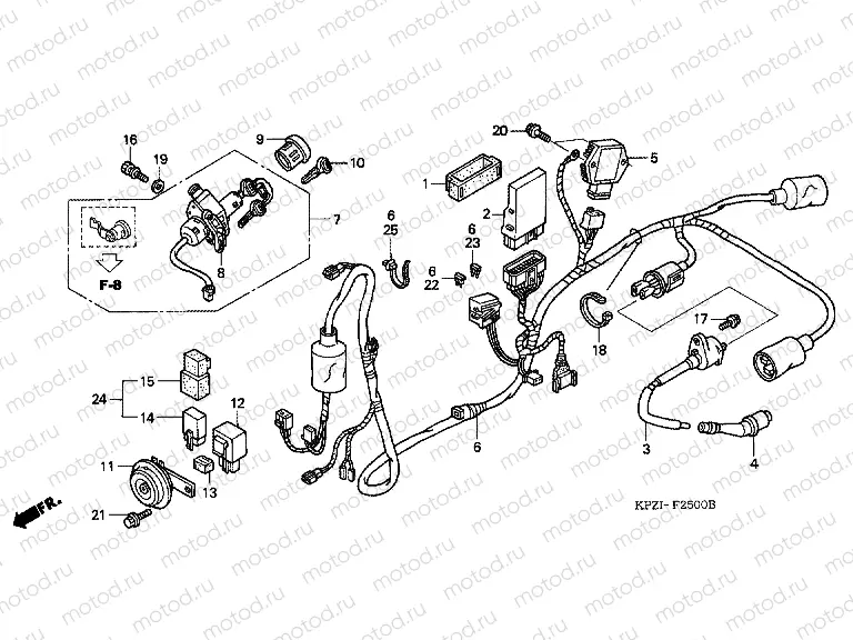 F-25 WIRING HARNESS
