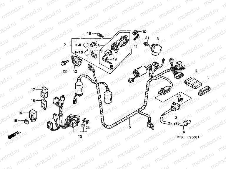 F-25 WIRING HARNESS