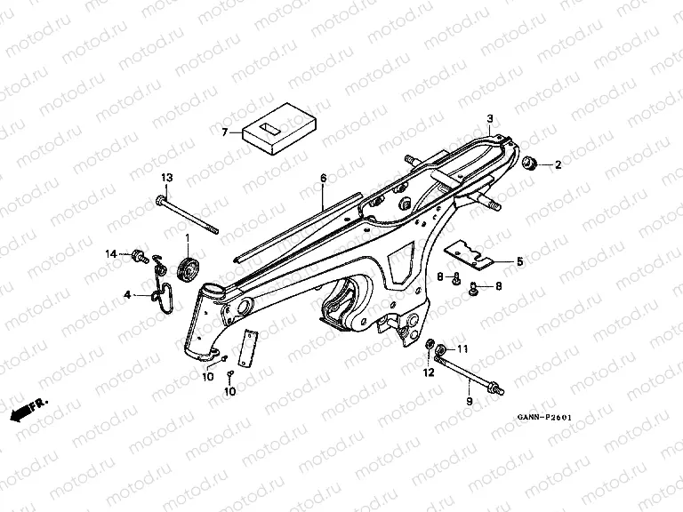 F-26-1 FRAME HOUSING