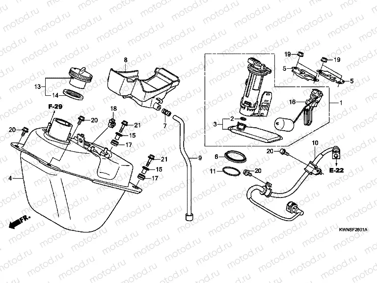 F-26-1 FUEL TANK (WW125SD)