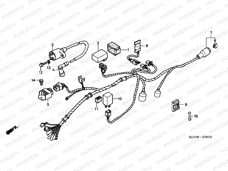 F-26-2 WIRING HARNESS (3)