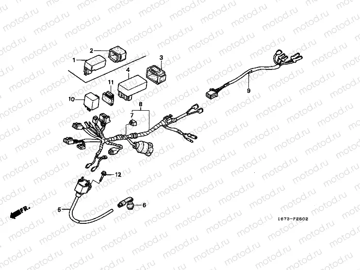 F-26-2 WIRING HARNESS / IGNITION COIL (3)