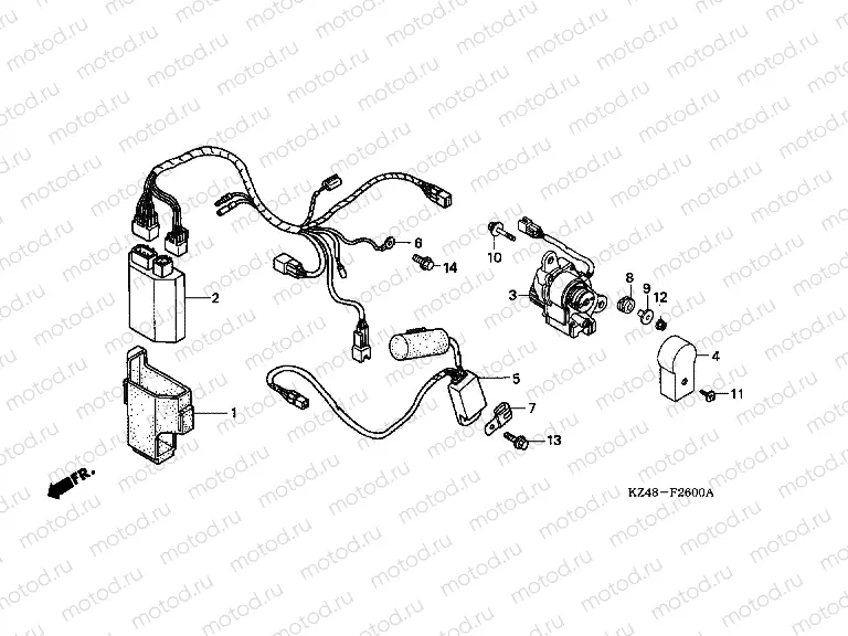 F-26 C.D.I. ASSEMBLY / SERVO MOTOR