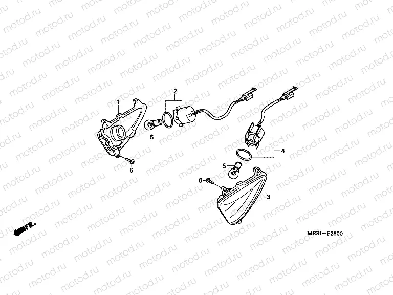 F-26 FLASHLIGHT (CBF600S / SA)