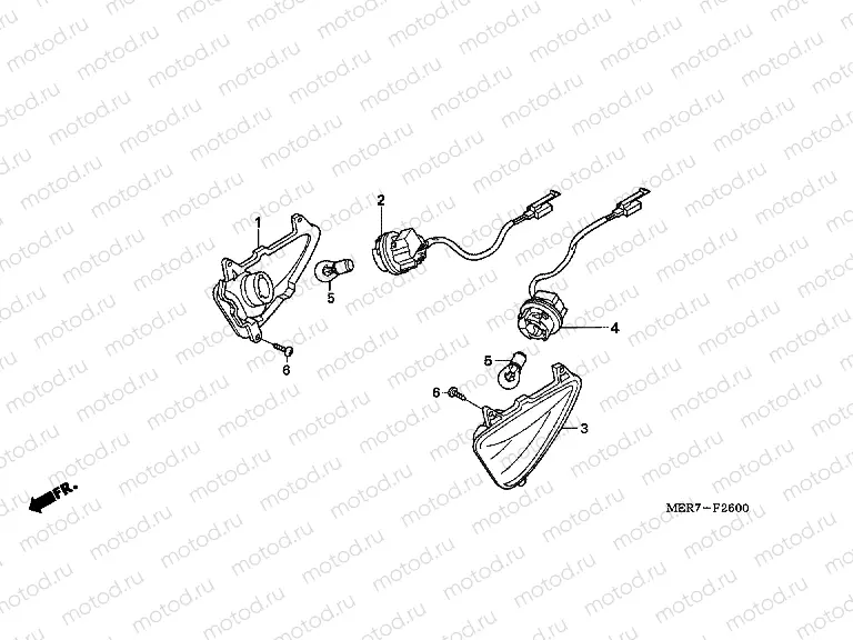 F-26 FLASHLIGHT (CBF600S / SA)