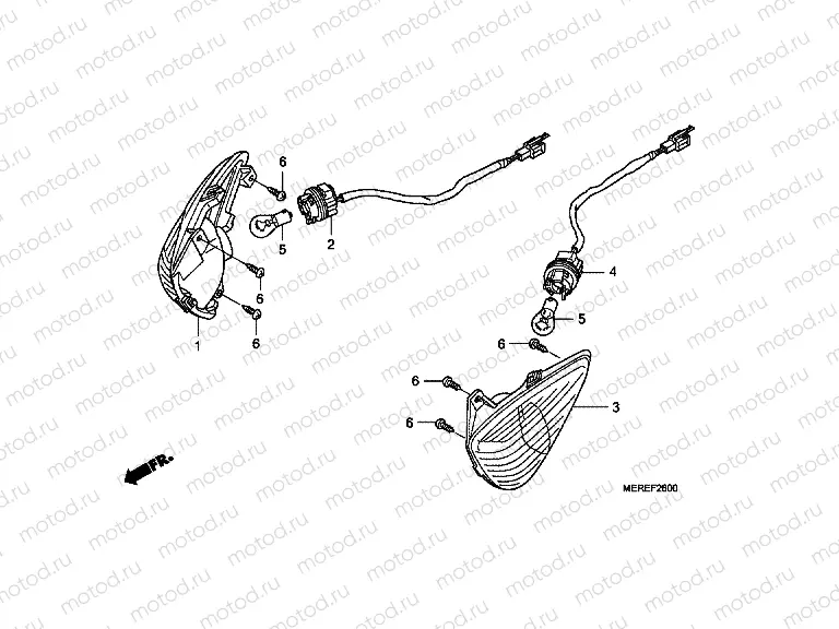 F-26 FLASHLIGHT (CBF600S / SA)