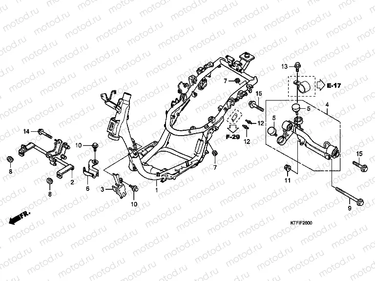 F-26 FRAME HOUSING