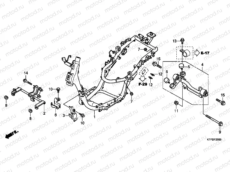 F-26 FRAME HOUSING