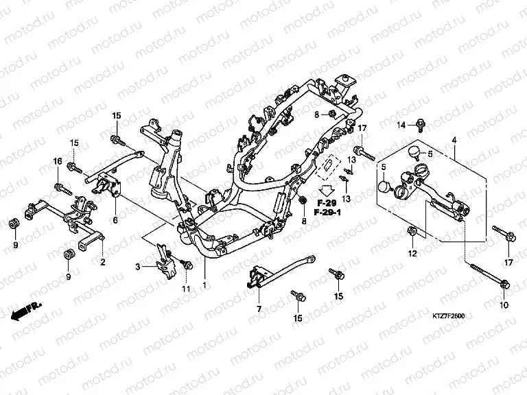 F-26 FRAME HOUSING