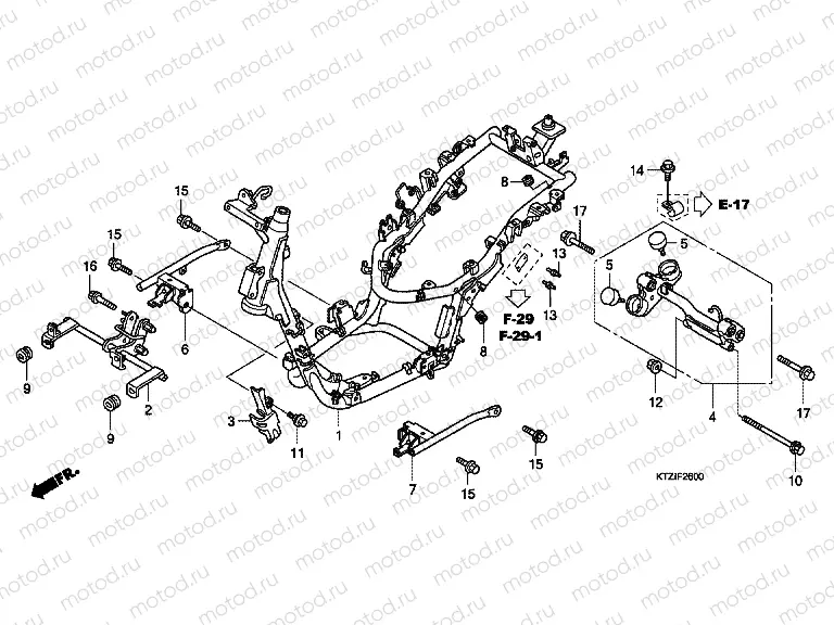 F-26 FRAME HOUSING