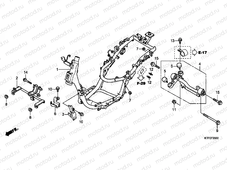 F-26 FRAME HOUSING