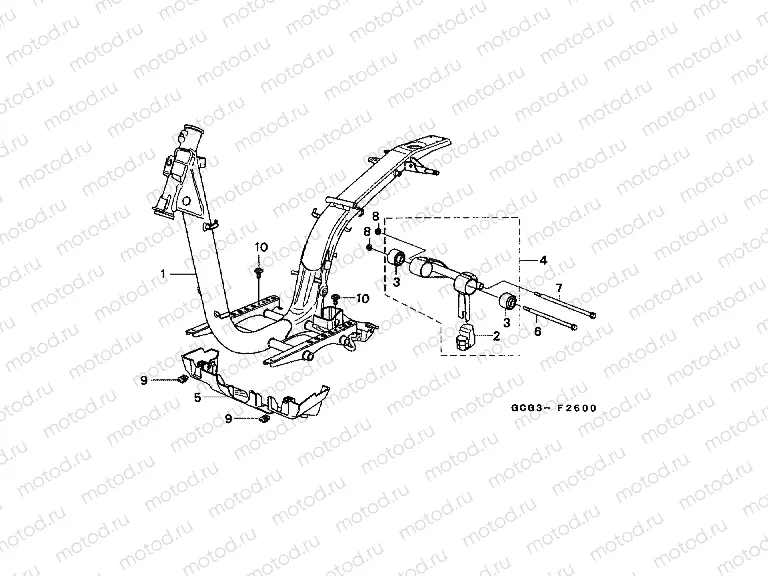 F-26 FRAME HOUSING