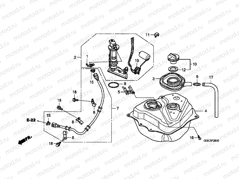 F-26 FUEL TANK (SCR110A)