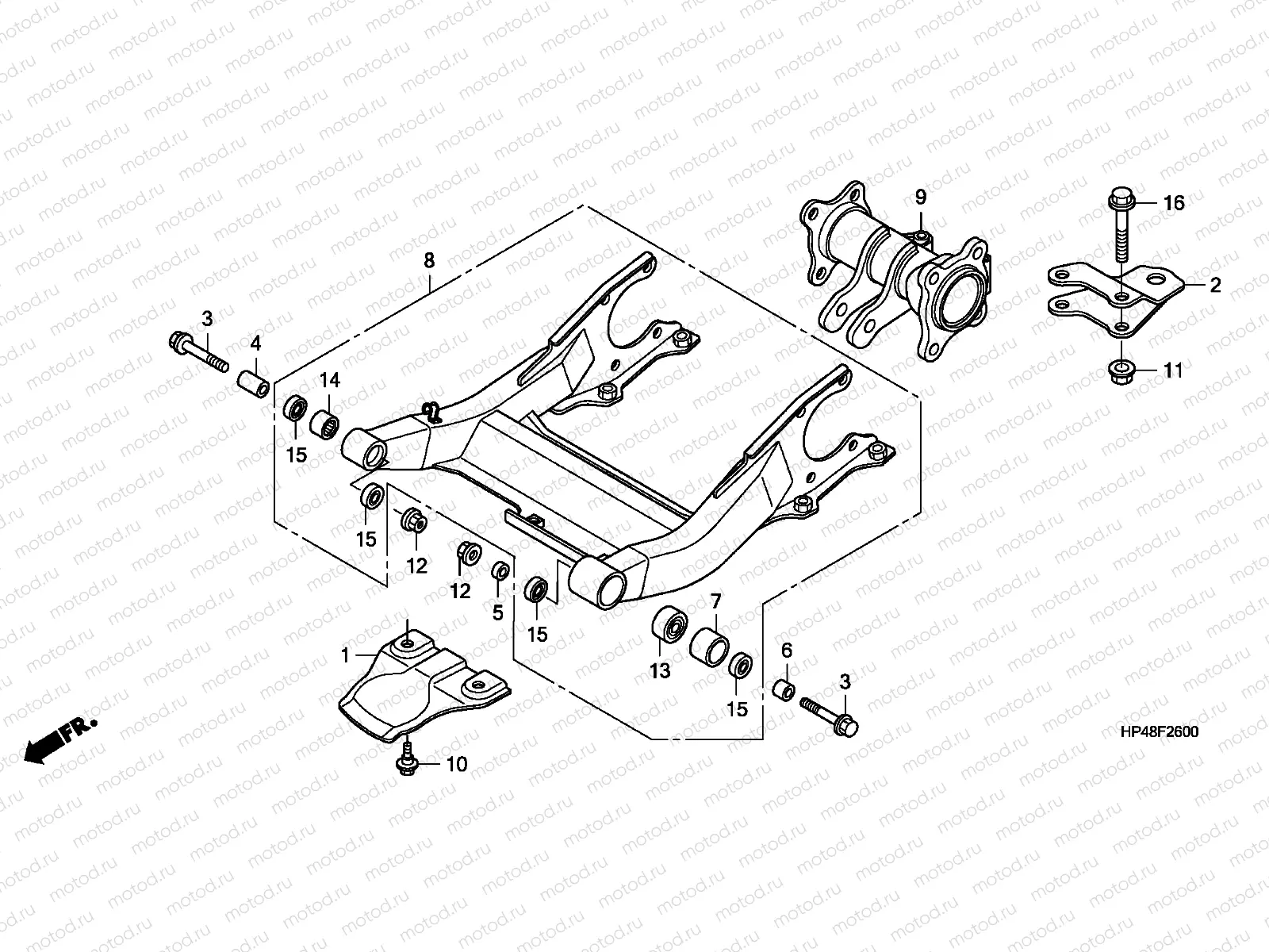 F-26 SWINGARM
