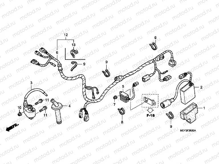 F-26 WIRING HARNESS