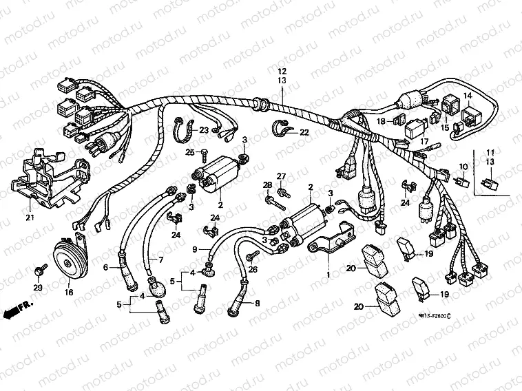 F-26 WIRING HARNESS