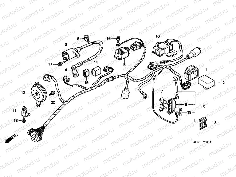 F-26 WIRING HARNESS