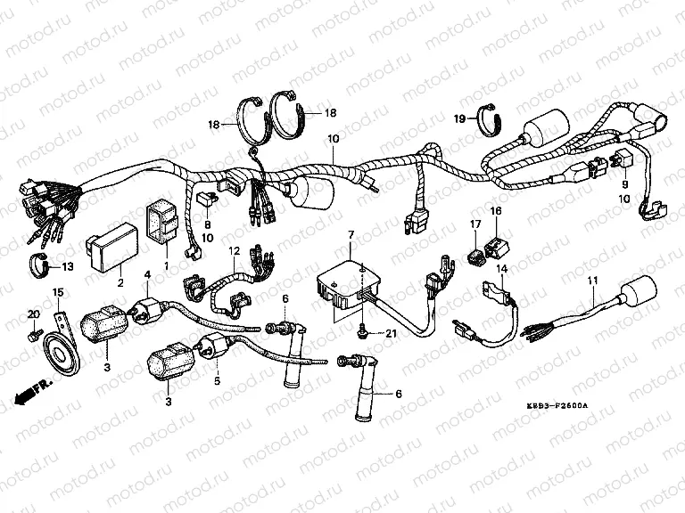 F-26 WIRING HARNESS