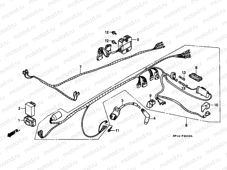 F-26 WIRING HARNESS