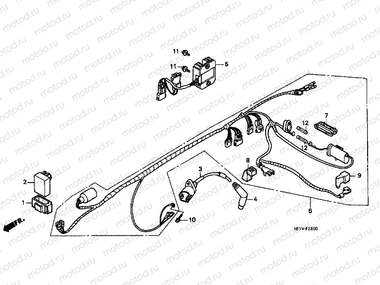 F-26 WIRING HARNESS