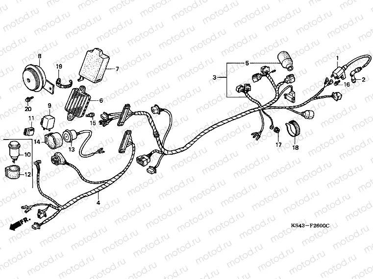 F-26 WIRING HARNESS