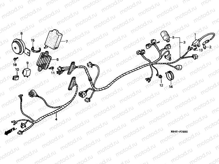 F-26 WIRING HARNESS
