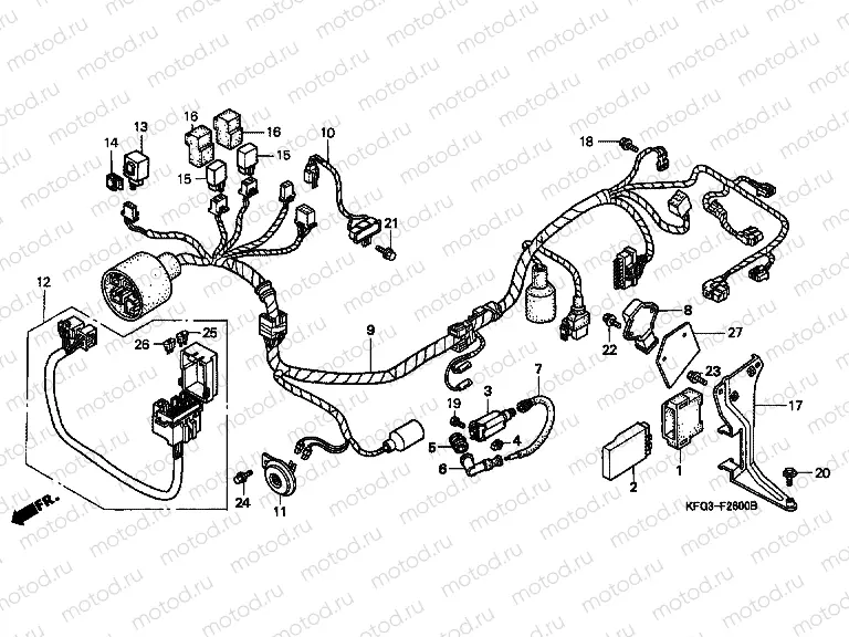 F-26 WIRING HARNESS