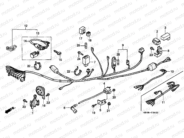 F-26 WIRING HARNESS