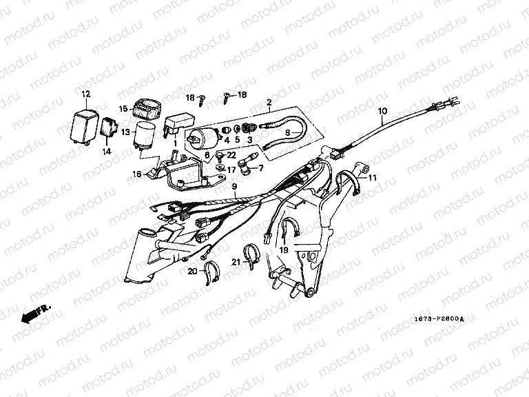 F-26 WIRING HARNESS / IGNITION COIL (1)