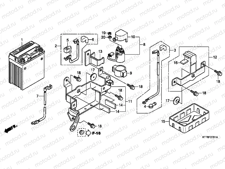 F-27-1 BATTERY (CBF150SHA)