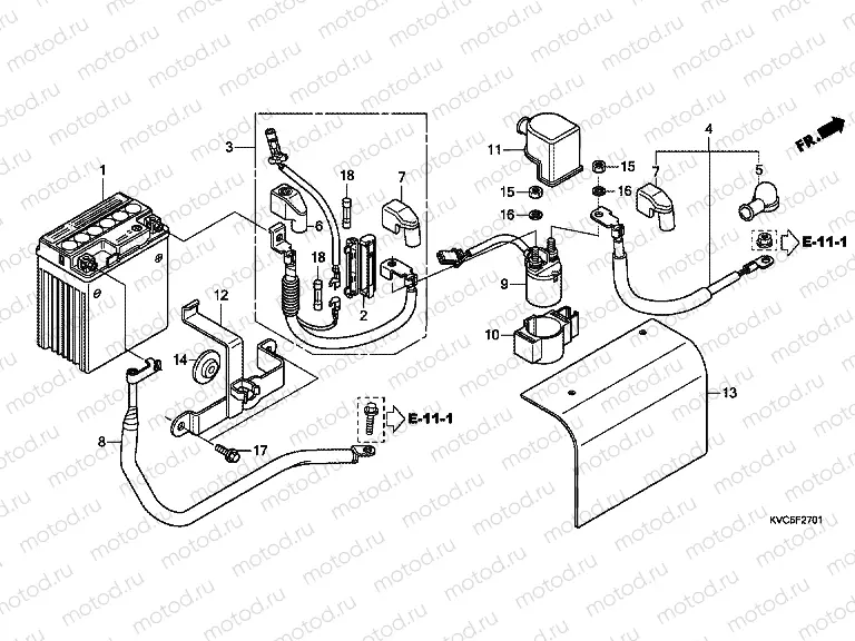 F-27-1 BATTERY (GLH125SH)