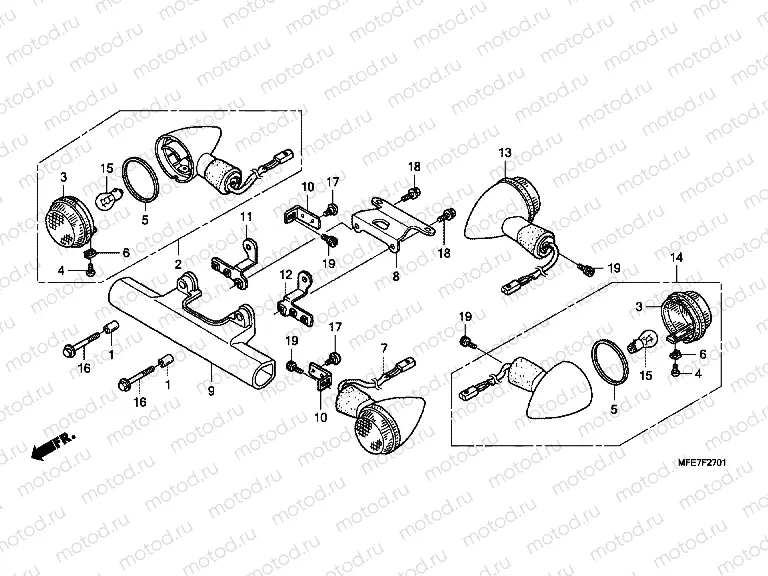 F-27-1 FLASHING (VT750C2B)