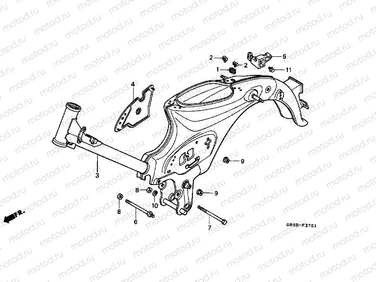 F-27-1 FRAME HOUSING (2)