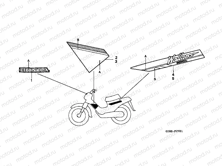 F-27-1 STRIP / SIGNAL (PK50MS / SMS)