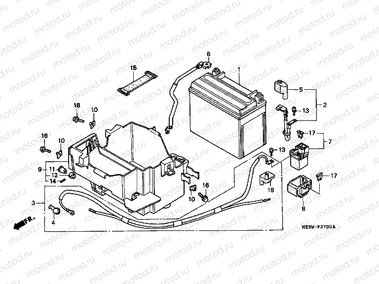 F-27 BATTERY