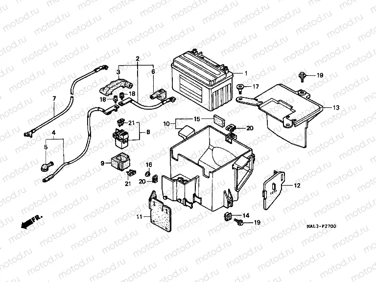 F-27 BATTERY