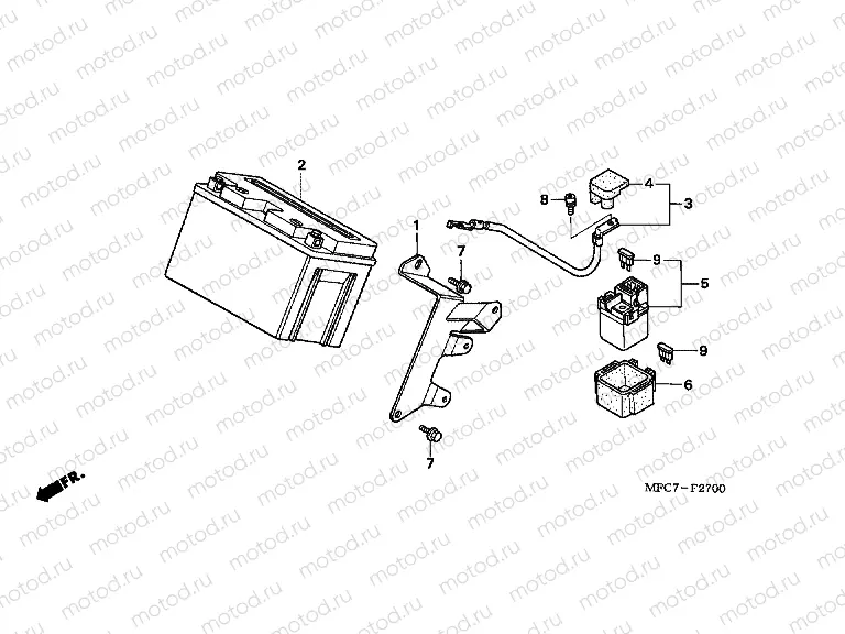 F-27 BATTERY
