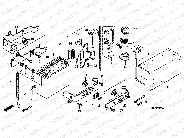 F-27 BATTERY