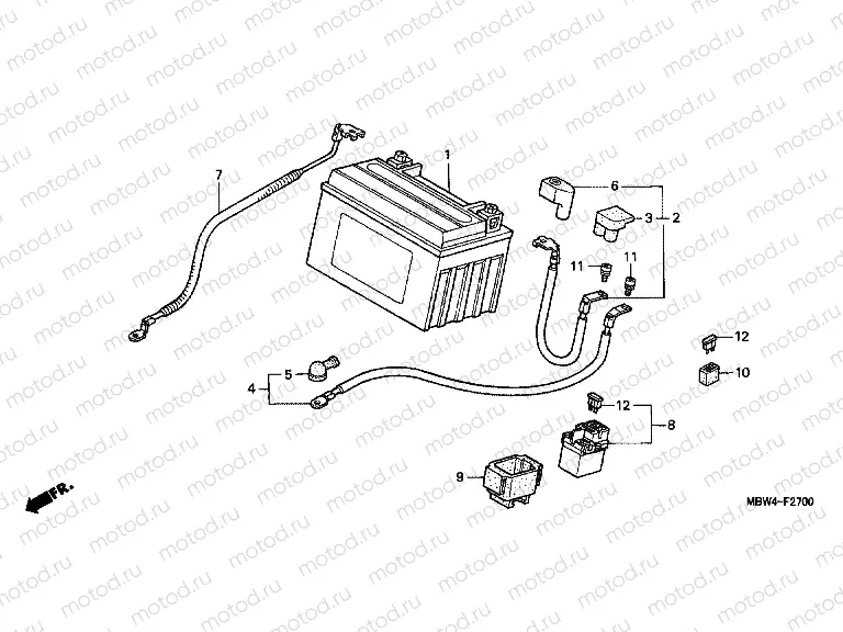 F-27 BATTERY (99 / 00)