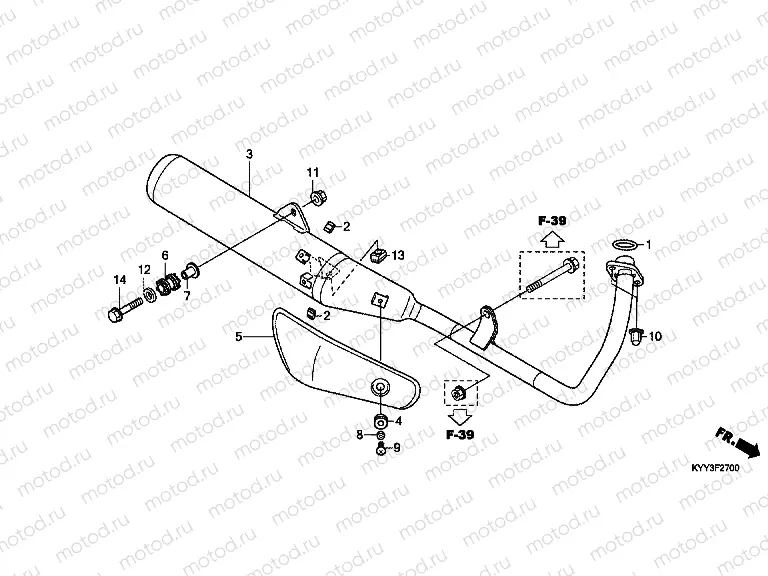 F-27 EXHAUST DRUM (1)