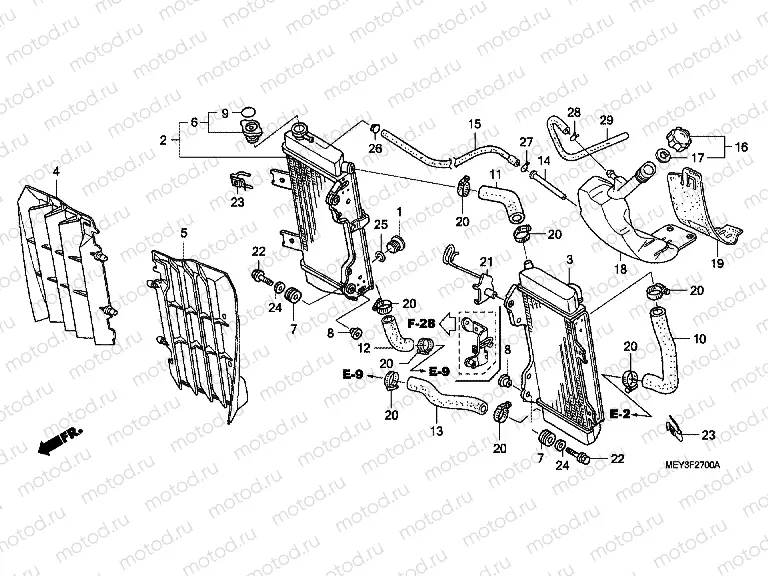 F-27 RADIATOR