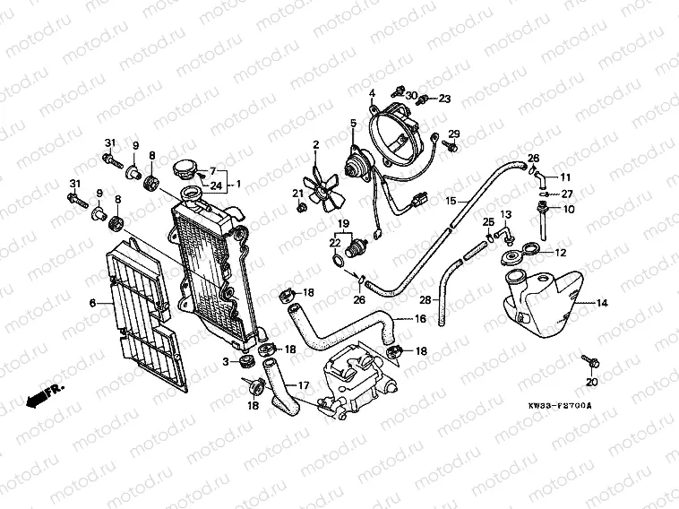 F-27 RADIATOR