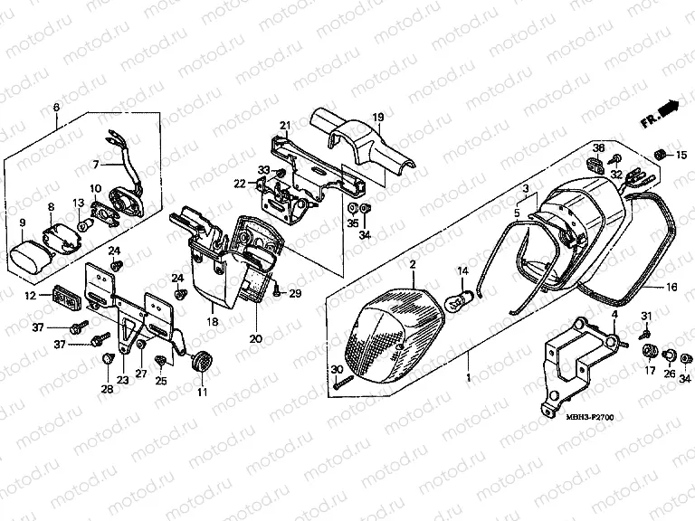 F-27 REAR LAMP (1)