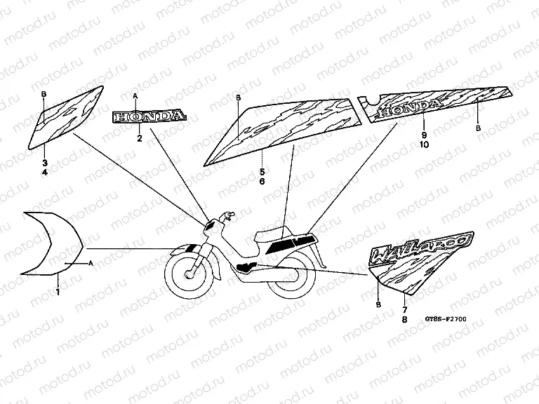 F-27 STRIP / SIGNAL (PK50S / SS)