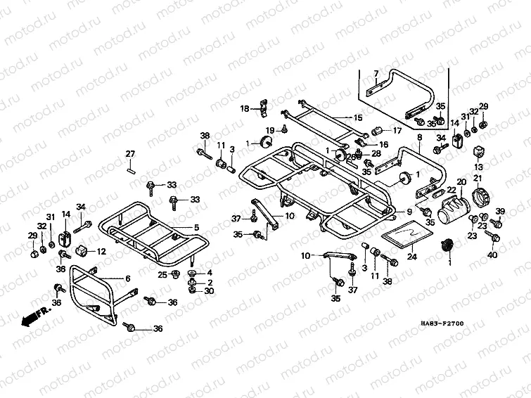 F-27 TRUNK