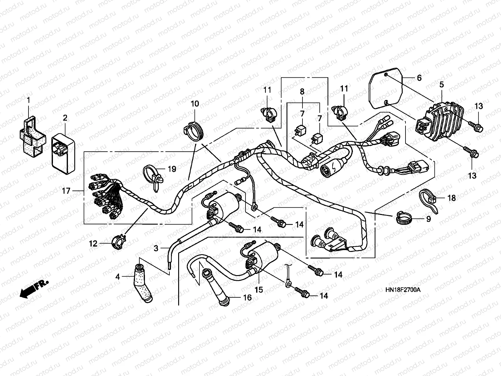 F-27 WIRE HARNESS